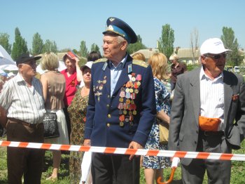 Ветеран Великой Отечественной войны: "Сегодня наш праздник!"