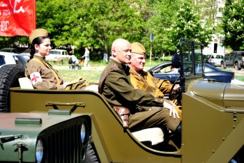 Парад военных  раритетов