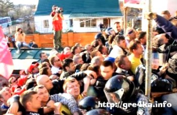 Как братва Тягныбока Московский патриархат выгоняла