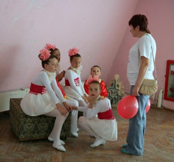 В Одессу съехались юные пожарные региона