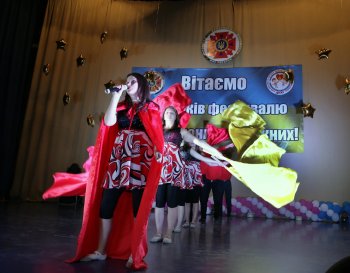 В Одессу съехались юные пожарные региона