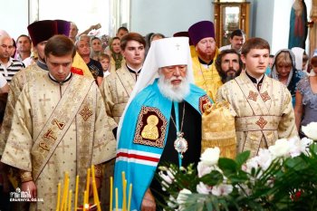 Митрополит Агафангел молился с паствой г. Белгород-Днестровска