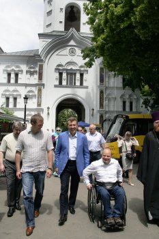 Члены Госдумы России посетили Свято-Успенский патриарший одесский мужской монастырь