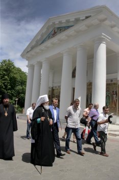 Члены Госдумы России посетили Свято-Успенский патриарший одесский мужской монастырь
