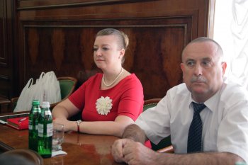 Из зала заседания российских и украинских парламентариев