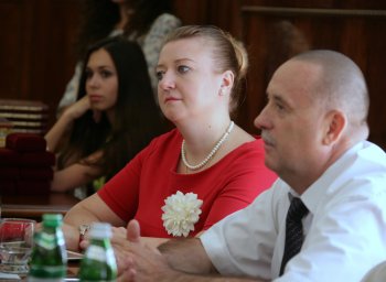 Из зала заседания российских и украинских парламентариев