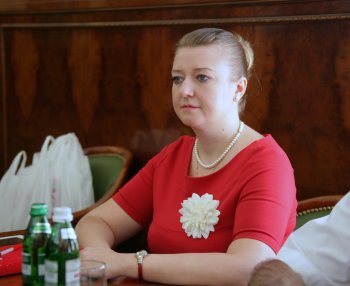 Из зала заседания российских и украинских парламентариев