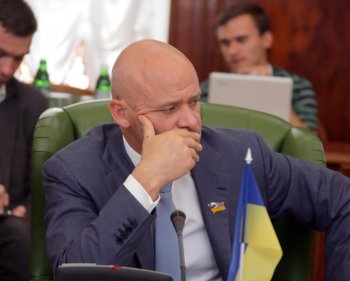 Из зала заседания российских и украинских парламентариев