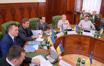 Из зала заседания российских и украинских парламентариев