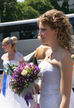 В Одессе сегодня невесты ходили… парадом