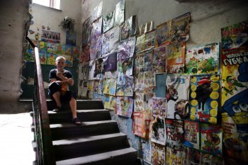 Одесситы устроили «вернисаж» в собственном подъезде