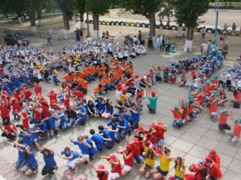 В Одессе прошла генеральная репетиция флешмоба «50 лет Киевскому району»