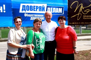 Праздник детства на Крымском бульваре. Часть 1