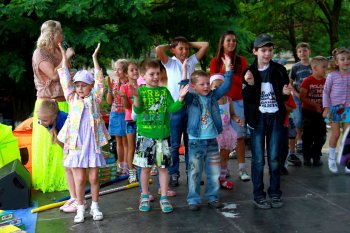 Праздник детства на Крымском бульваре. Часть 2
