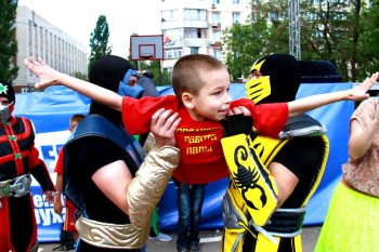 Праздник детства на Крымском бульваре. Часть 2