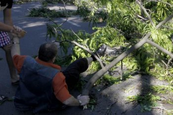 Стихия в Одессе. Общая сводка о последствиях стихии и их устранении