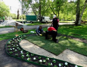Одесса принимает участие в Международном цветочном Фестивале