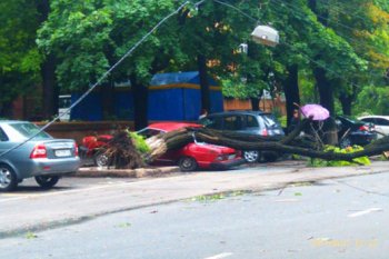 В Одессе идет восстановление наружного освещения после урагана