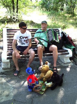 Одесситов веселит гость из Усть-Каменогорска и его необыкновенная команда