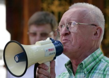 В Одессе пикетировали Управление станции Одесской скорой медицинской помощи