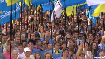 Одесские антифашисты собрали самый масштабный за последние годы митинг