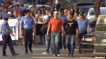 Одесские антифашисты собрали самый масштабный за последние годы митинг
