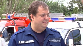 В Одессе соревнуются юные спасатели. Дети готовы бороться с пожарами