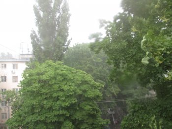 В Одессе град