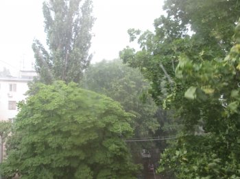 В Одессе град