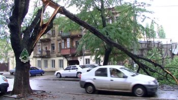 Последствия урагана в Одессе. 2 серия (фоторепортаж)