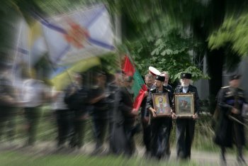 В Одессе казаки почтили память атамана Головатого, императрицы Екатерины и Александра Суворова