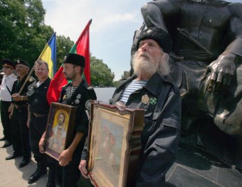 В Одессе казаки почтили память атамана Головатого, императрицы Екатерины и Александра Суворова
