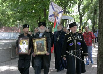 В Одессе казаки почтили память атамана Головатого, императрицы Екатерины и Александра Суворова