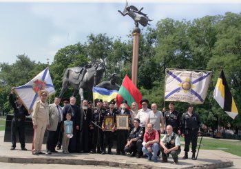В Одессе казаки почтили память атамана Головатого, императрицы Екатерины и Александра Суворова