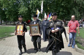 В Одессе казаки почтили память атамана Головатого, императрицы Екатерины и Александра Суворова