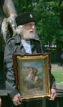 В Одессе казаки почтили память атамана Головатого, императрицы Екатерины и Александра Суворова