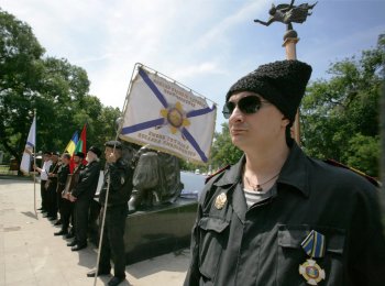 В Одессе казаки почтили память атамана Головатого, императрицы Екатерины и Александра Суворова
