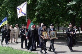 В Одессе казаки почтили память атамана Головатого, императрицы Екатерины и Александра Суворова