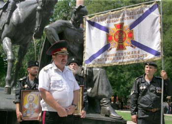 В Одессе казаки почтили память атамана Головатого, императрицы Екатерины и Александра Суворова
