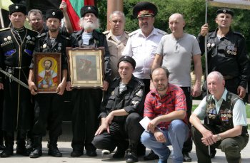 В Одессе казаки почтили память атамана Головатого, императрицы Екатерины и Александра Суворова