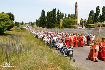 В г.Белгороде-Днестровском прошел многотысячный крестный ход.