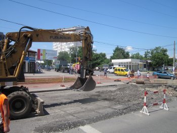 Люстдорфская дорога снова перекрыта (фото)