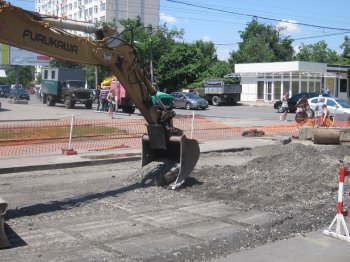 Люстдорфская дорога снова перекрыта (фото)