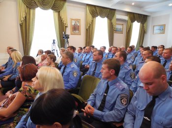 В Одессе чествовали лучших участковых