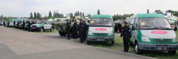 В Одессе проверили готовность мобильных подразделений защищать границу (фото)