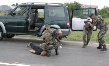 В Одессе проверили готовность мобильных подразделений защищать границу (фото)