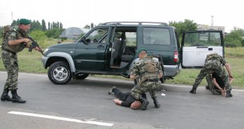 В Одессе проверили готовность мобильных подразделений защищать границу (фото)