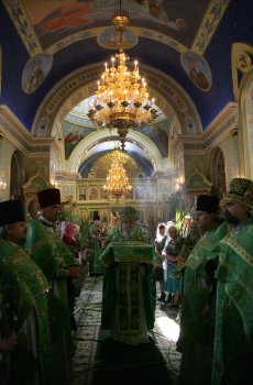 Престольный праздник в Свято-Тоицком соборе