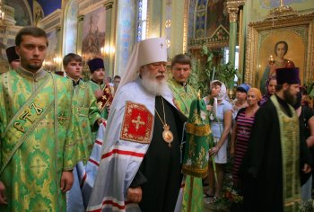 Престольный праздник в Свято-Тоицком соборе
