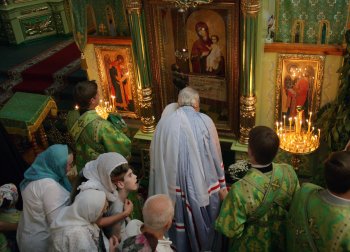 Престольный праздник в Свято-Тоицком соборе